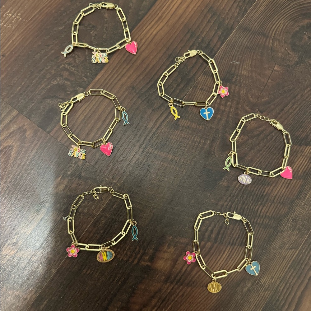 Handmade charm Bracelets